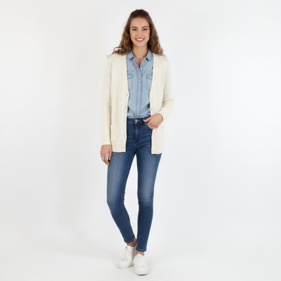 *Gap Cream Bella Cardigan - Picture 1 of 8